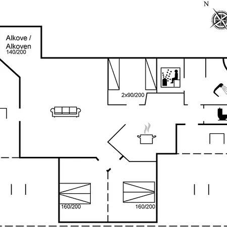 Ronna - 160m From The Sea By Interhome Holiday home *